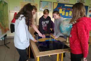 Kruszwica, koło astronomiczno-geograficzne, fot. Elżbieta Kozłowska