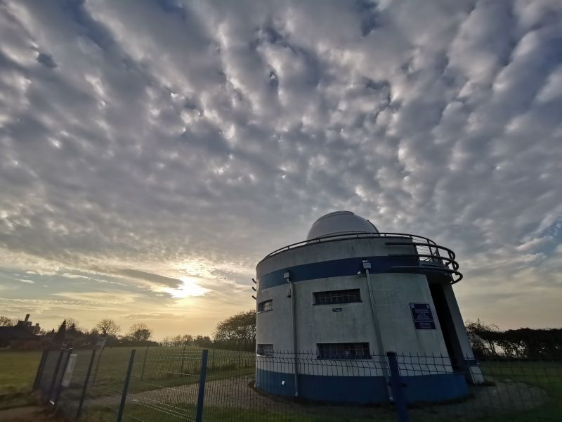 fot. Ł. Kołodziejski, Astrobaza, Dobrzyń nad WisłąWidok na astrobazę w Dobrzyniu nad Wisłą